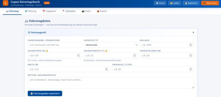 Mein digitales Reisetagebuch — kostenlos, offline und ohne App